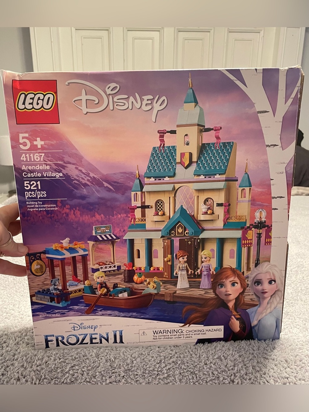 Lego 41167 Disney Frozen II Arendelle Castle 2019 Retired Set Box Instructions